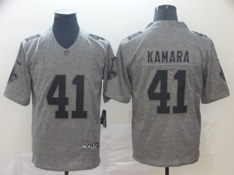Men New Orleans Saints 41 Kamara Gray Nike Vapor Untouchable Stitched Gridiron Limited NFL Jerseys